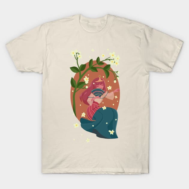 Filipiniana Princess Bubblegum T-Shirt by Reivennant